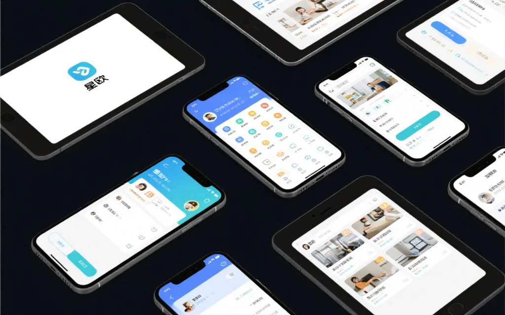 多种设备（手机、平板）同时显示星欧APP界面，用户在不同场景轻松切换使用